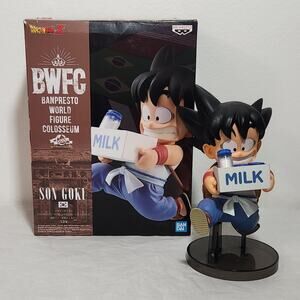 Dragonball Z 5.5" Son Goku Banpresto World Figure Colosseum Figure 2018 Open Box